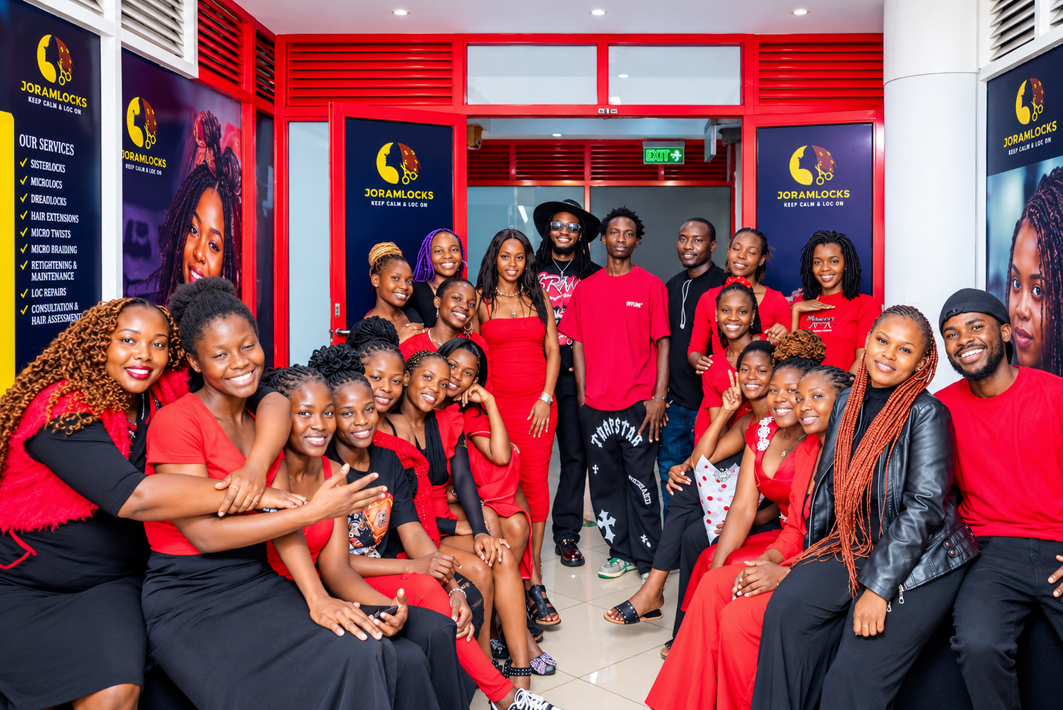 The JORAMLOCKS team — Nairobi & Nakuru
