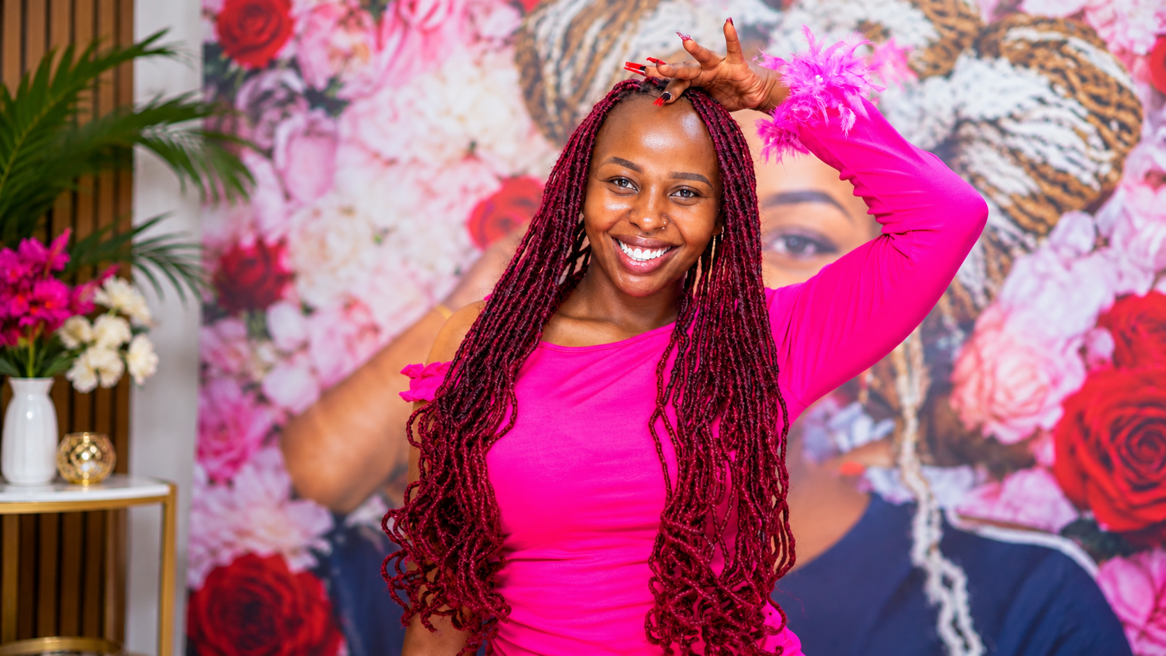 Semi-human locs in Nairobi